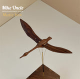 Migratory Swan Walnut Music Box